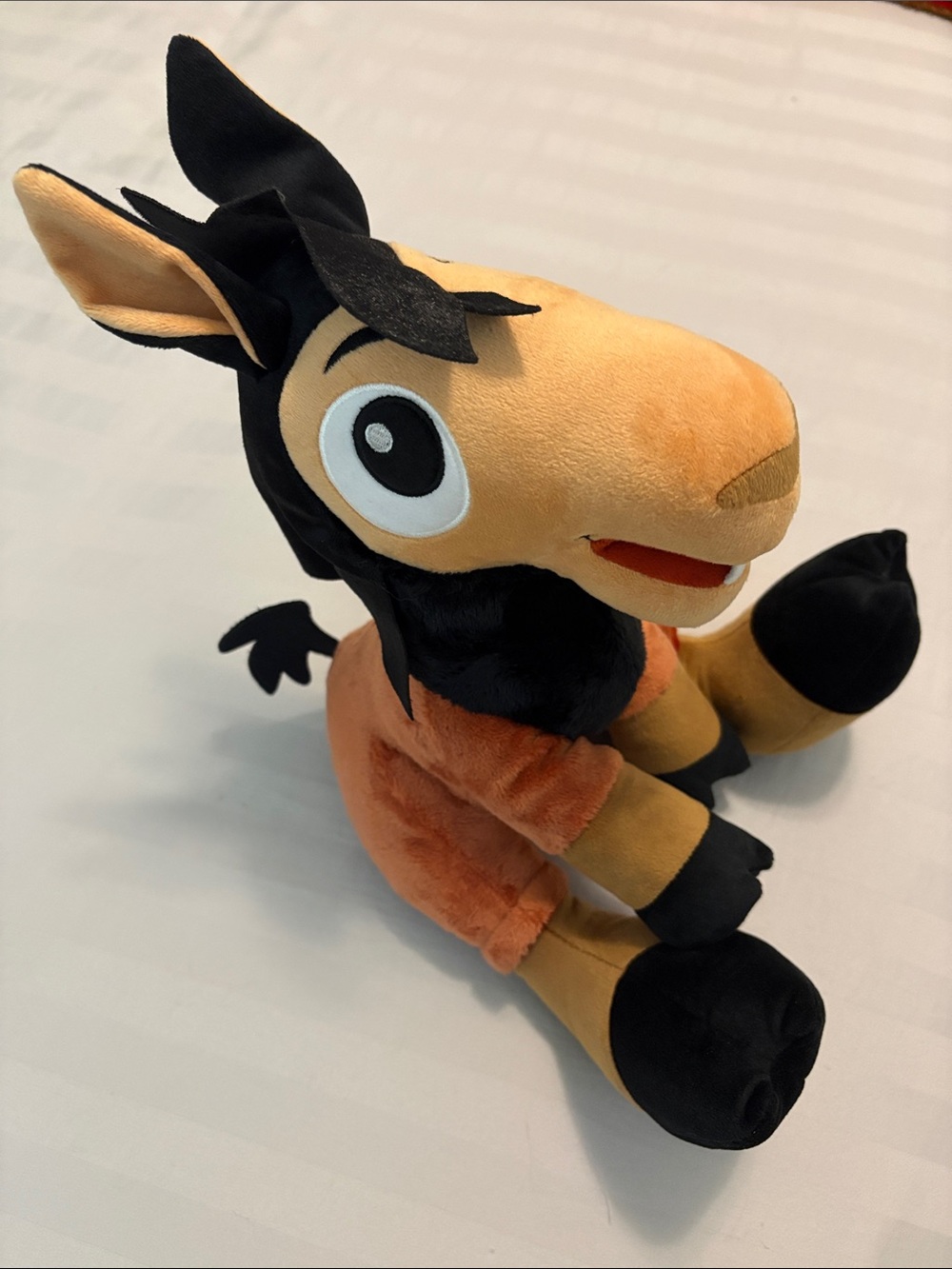 Emperor’s New Groove Kuzco Llama PlusH, BNWT - Tan, Black, Orange